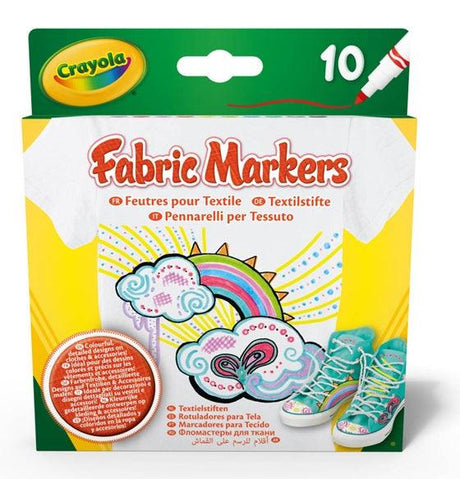 Marqueurs fins pour tissus (10) - La Ribouldingue