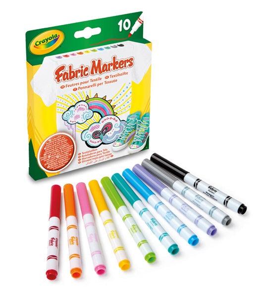 Marqueurs fins pour tissus (10) - La Ribouldingue