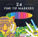 Marqueurs Pointe Fine (24) - La Ribouldingue