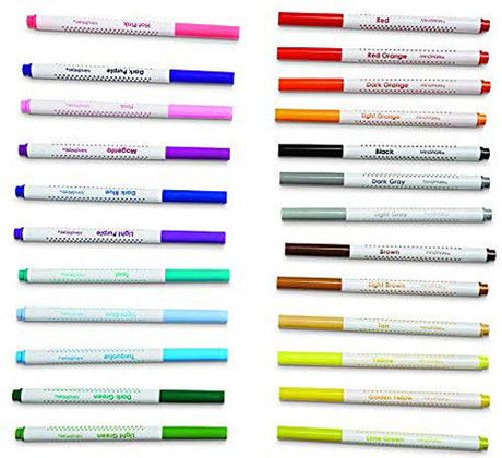 Marqueurs Pointe Fine (24) - La Ribouldingue