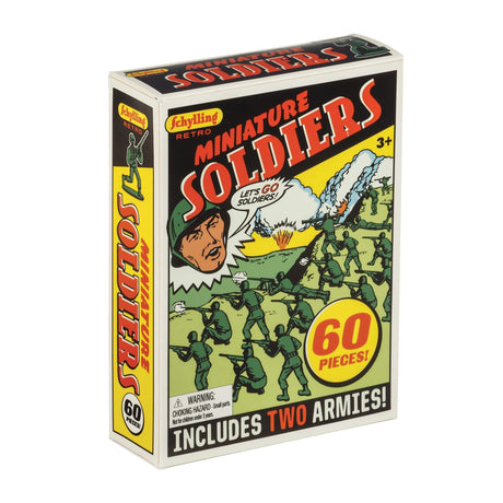 Minis Soldats Rétro - 60 pcs - La Ribouldingue
