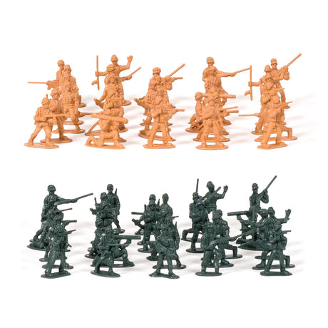 Minis Soldats Rétro - 60 pcs - La Ribouldingue