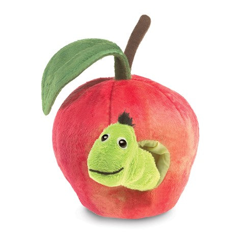 Marionnette - Ver dans une Pomme