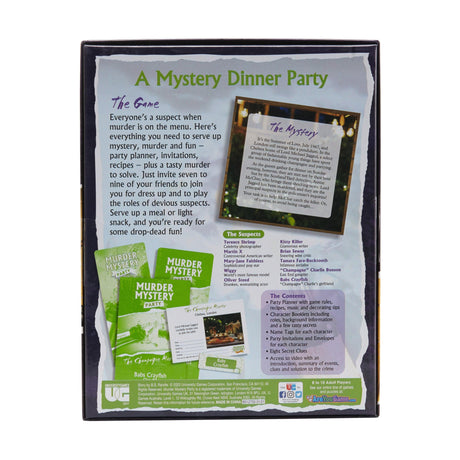 Murder Mystery Party - The champagne Murder (Ang) - La Ribouldingue