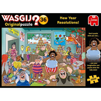 New Year Resolution - Wasgij? Original #36 - 1000mcx - La Ribouldingue