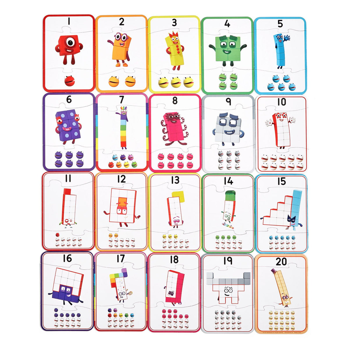 Numbe Block File Folder Number Blocks - Counting number blocks – La Ribouldingue