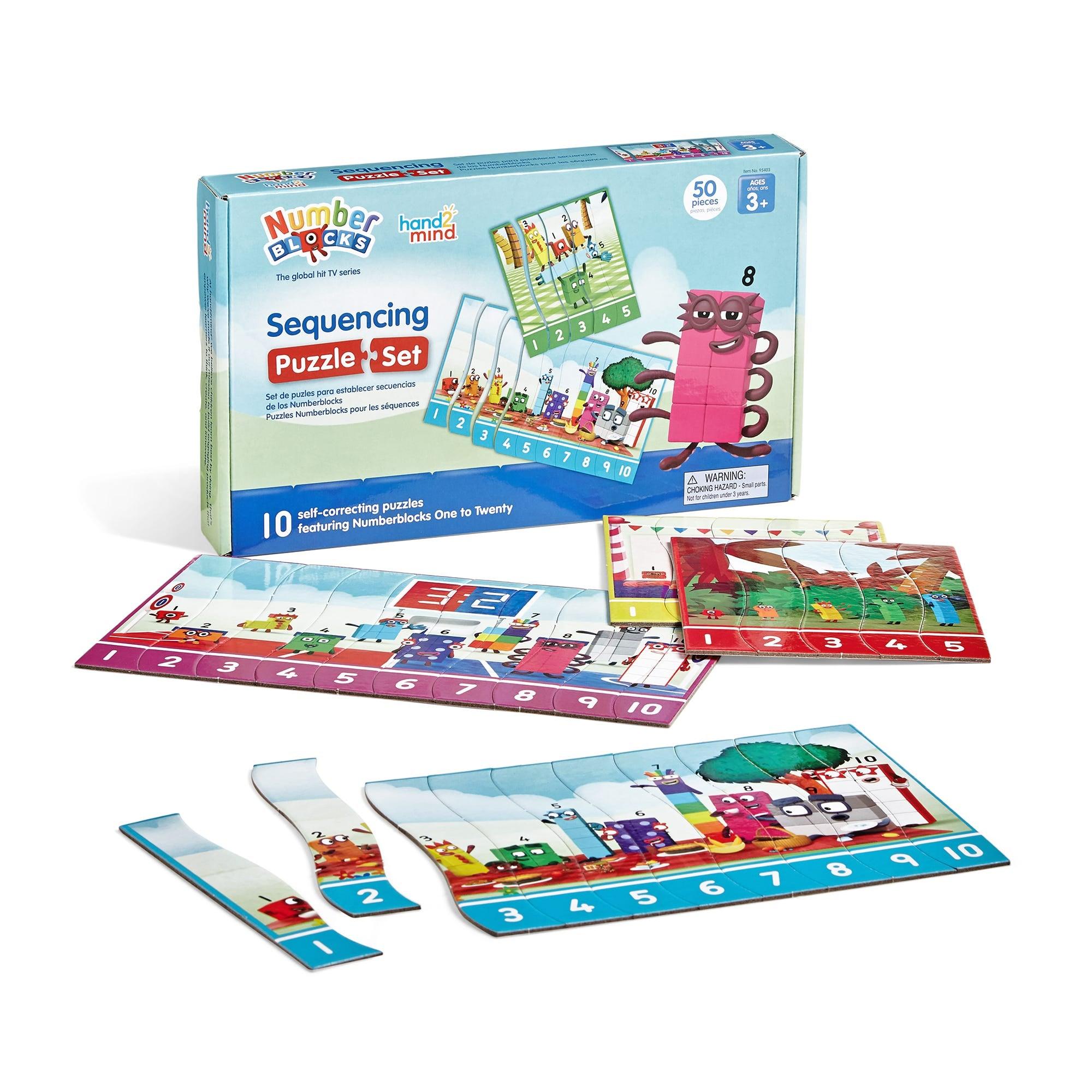 Number Blocks - Sequencing numbers 1 to 20 – La Ribouldingue