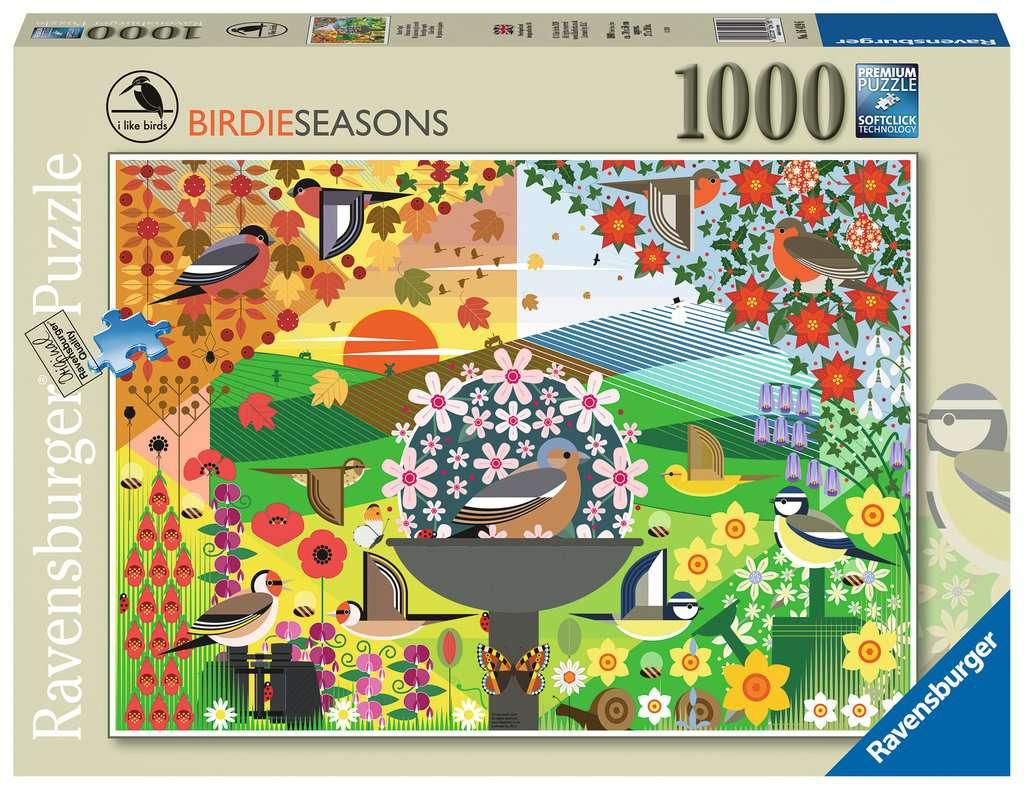 Oiseaux colorés - 1000 mcx - La Ribouldingue