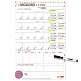 Organisateur familial - Une semaine à la fois - Vertical - La Ribouldingue