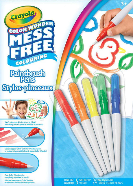 Pages à colorier Color Wonder - Stylos-pinceaux - La Ribouldingue