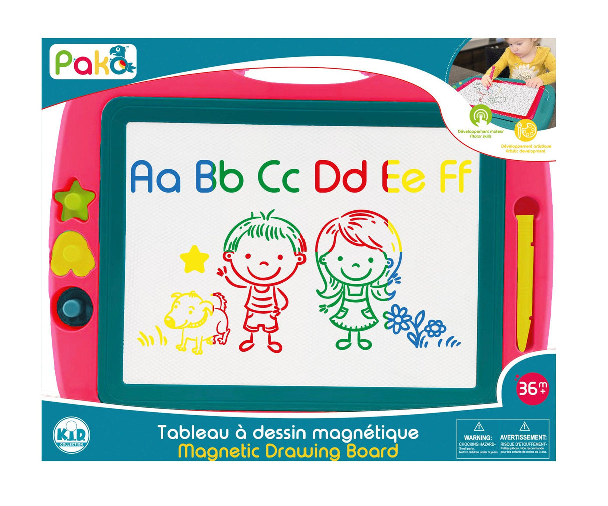 Pako - Tableau à dessin magnétique - La Ribouldingue