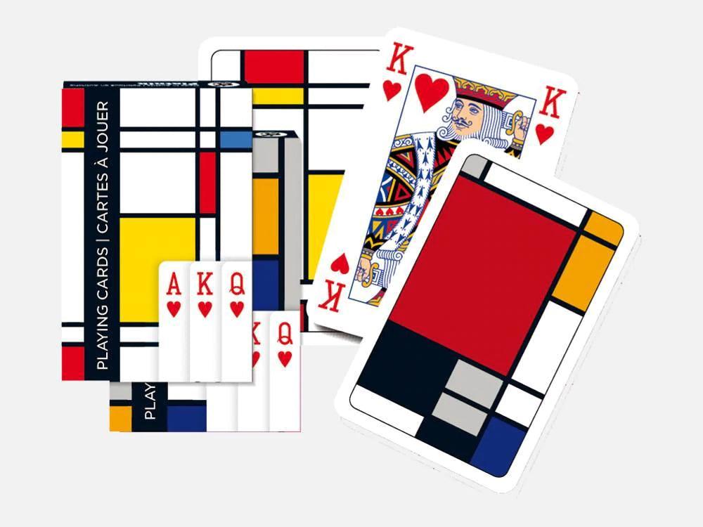Paquet de Cartes à Jouer Simple - Carrelé - La Ribouldingue