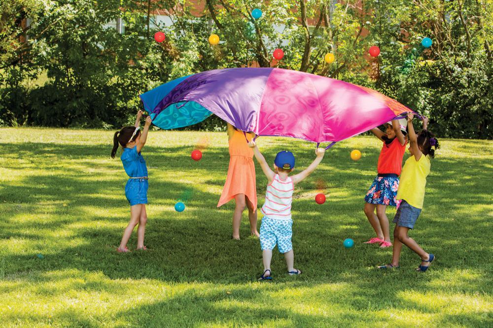 Parachute "Woo-Hue" et 15 balles - La Ribouldingue