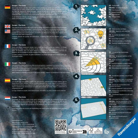 Paris - Escape Puzzle Circle - 919 mcx - La Ribouldingue