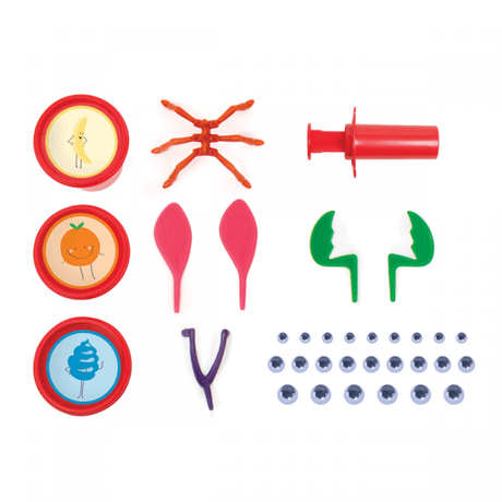 Pâte à Modeler Parfumée - Trio de Monstres en Sac Refermable - La Ribouldingue