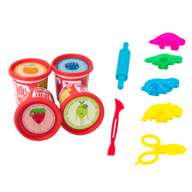 Pâte à Modeler - Pays des dinos - SANS GLUTEN - La Ribouldingue