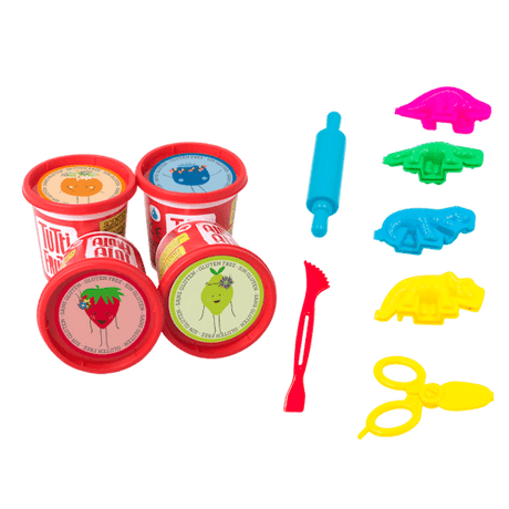 Pâte à Modeler - Pays des dinos - SANS GLUTEN - La Ribouldingue