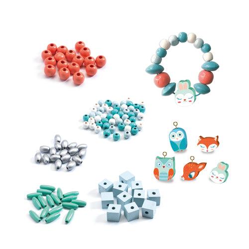 Perles en bois - Petits animaux - La Ribouldingue