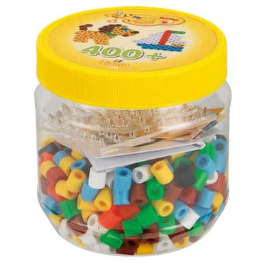 Perles Hama (400) et plateaux - Jaune - La Ribouldingue