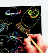 Pochette - Scratch Art Pochoirs 5 feuilles - La Ribouldingue