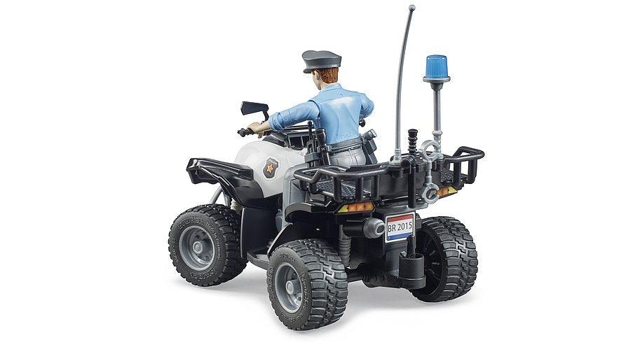 Police-Quad with policeman and accessoires - La Ribouldingue