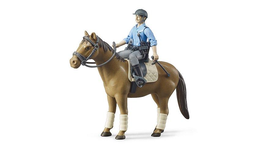 Policier à cheval bworld - La Ribouldingue