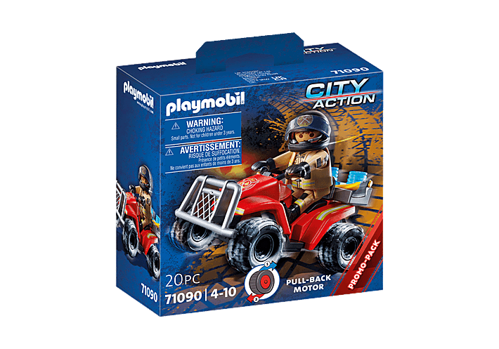 Pompier et Quad - La Ribouldingue