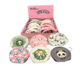 Porte-monnais Panda - Assortis - La Ribouldingue
