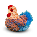 Poule Bleue et Orange Henrietta - La Ribouldingue