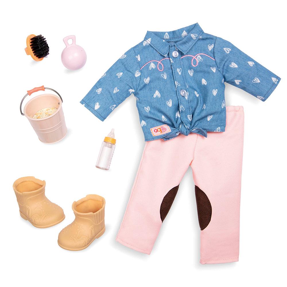 Poupée OG - Yanira avec poulain - La Ribouldingue