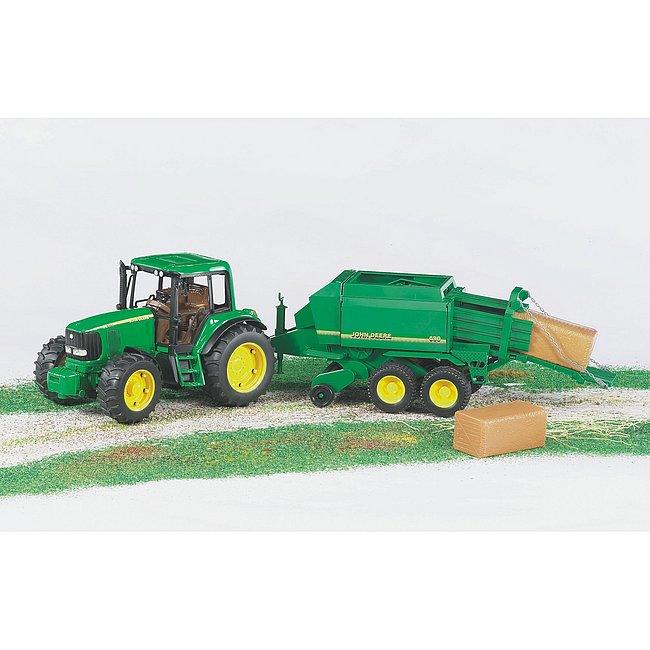 Presse à grosses balles John Deere - La Ribouldingue