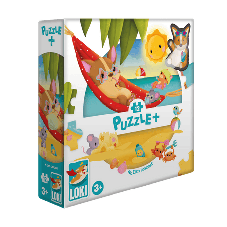 Puzzle+ LOKI à la plage - La Ribouldingue