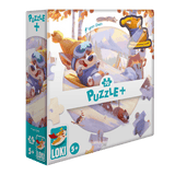 Puzzle+ LOKI fait de la luge - La Ribouldingue