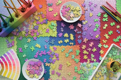 Puzzles colorés - 3000 mcx - La Ribouldingue