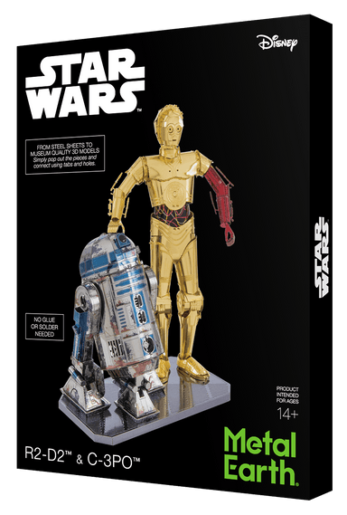 R2-D2 et C-3PO - Star Wars - La Ribouldingue