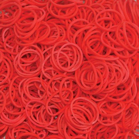 Rainbow Loom - Élastiques Rouge - La Ribouldingue