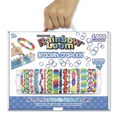 Rainbow Loom - Trousse d'artisanat de bracelets - La Ribouldingue
