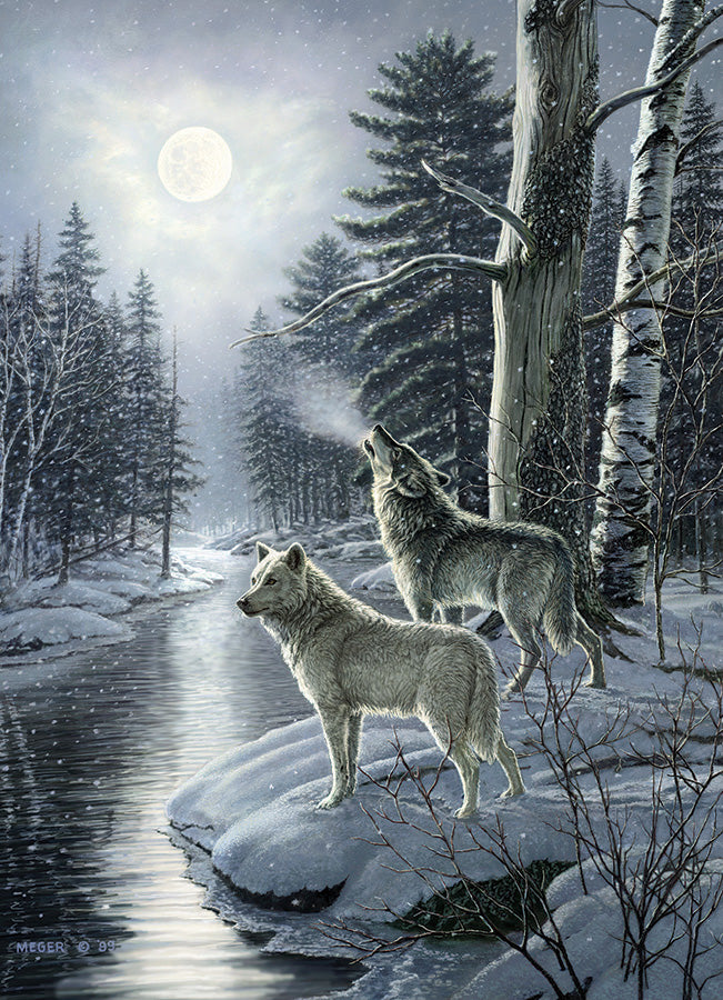 Wolves by Moonlight - 1000 mcx