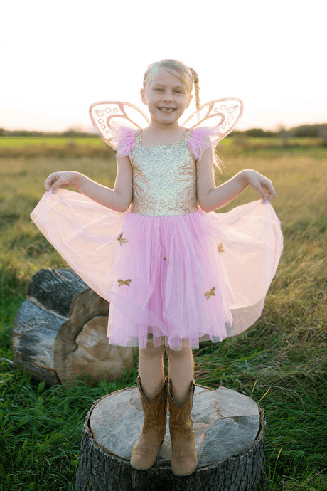 Robe Ailes papillons 5-7 ans - La Ribouldingue