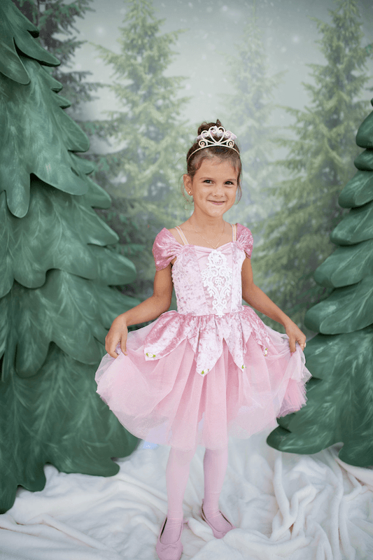 Robe de Ballerine Rose 3-4 ans - La Ribouldingue