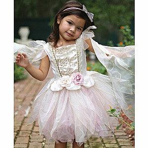 Robe princesse rose dorée - La Ribouldingue