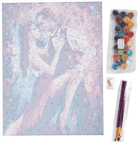 Romantic Melody - Peinture à numéros - La Ribouldingue