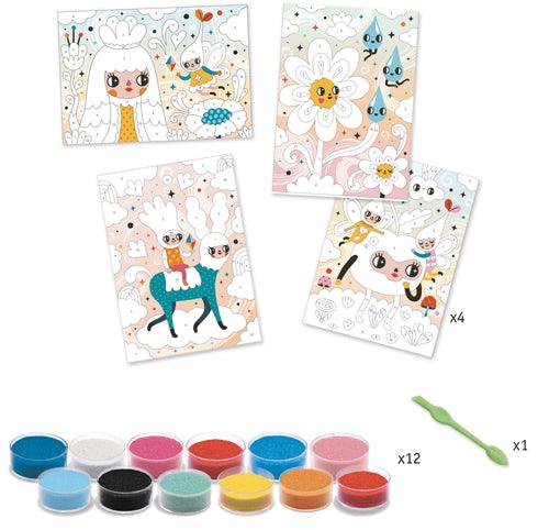 Sables colorés - À croquer - La Ribouldingue