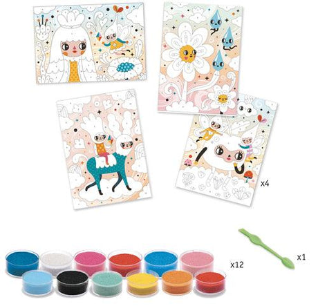 Sables colorés - À croquer - La Ribouldingue