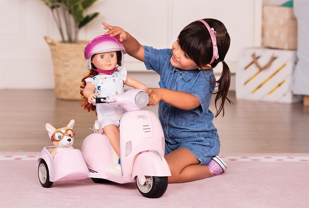 Scooter "Ride Along" avec siège latéral - La Ribouldingue
