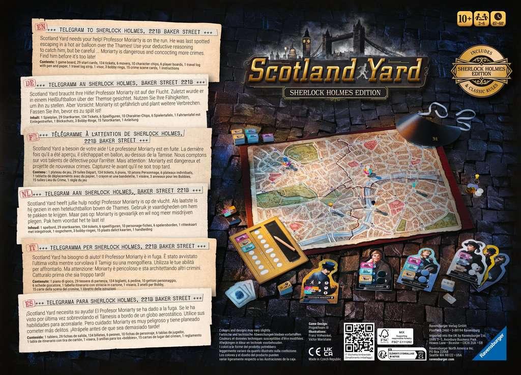 Scotland Yard - Ed. Sherlock Holmes (Multi) - La Ribouldingue