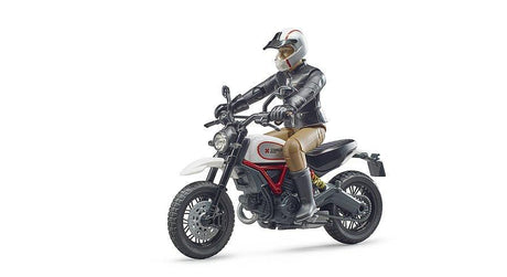 Scrambler Ducati Desert Sled avec conducteur - La Ribouldingue
