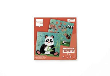 Scratch - Casse-têtes magnétiques - Panda - La Ribouldingue