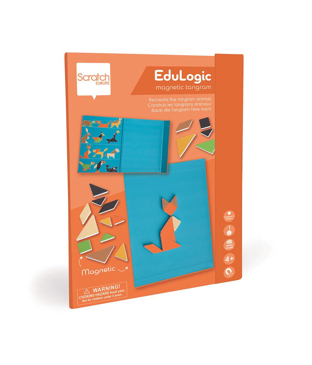 Scratch - Livre EduLogic - Tangram Animaux magnétiques - La Ribouldingue