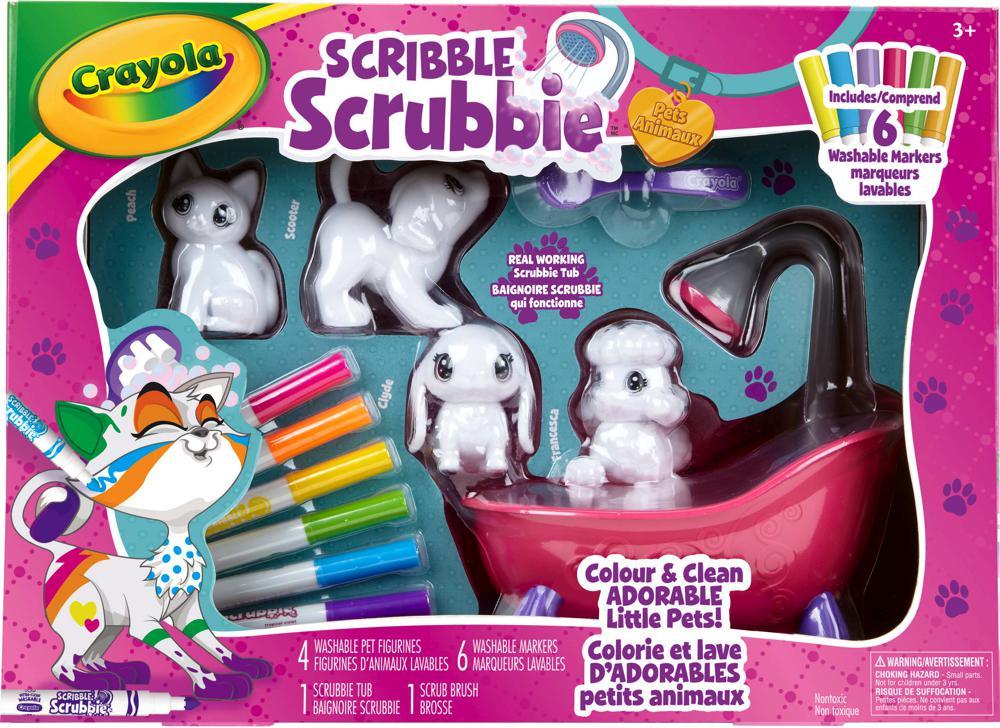 Scribble Scrubbie - Animaux à colorier et bain - La Ribouldingue